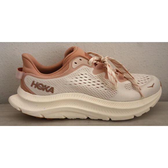 HOKA One One Women's Sz 10.5B Vanilla/Sandstone Kawana 2 Running Shoes - Picture 7 of 13